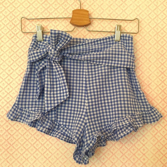 HIGH WAIST SHORTS - Picture 1 of 4